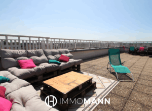 Superbe duplex meublé – terrasse de 110 m2