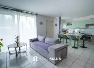 Superbe 3 pièces duplex en rez-de-jardin à Strasbourg