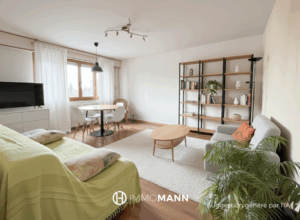 Grand 4 pièces avec garage et cellier