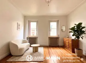 Bel appartement 3 pièces avec jardin privatif