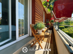 Superbe 3 pièces avec balcons et garage