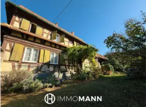 Maison alsacienne de caractère avec grange – Limersheim