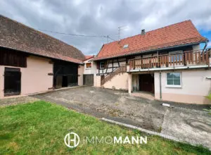5 PIÈCES 105.3 M2 751 M2 MAISON ALSACIENNE AVEC CORPS DE FER