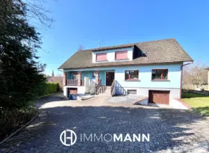 Grande maison bi-famille avec jardin